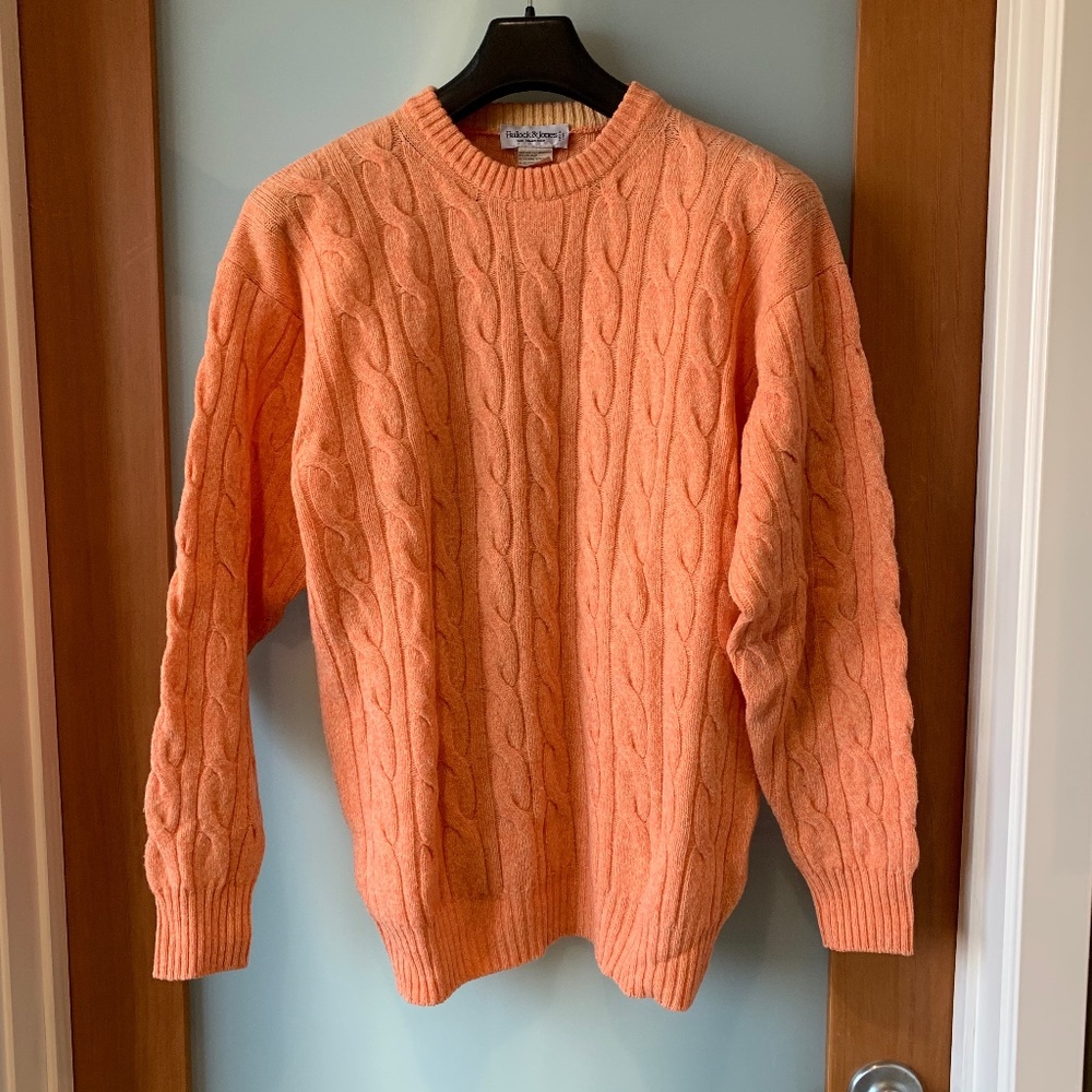 Bullock & Jones merino extra fine wool sweater